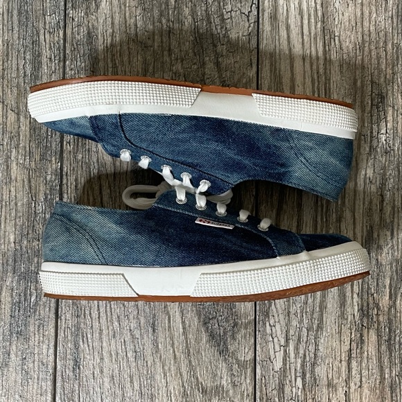 SUPERGA KIDS COTU CLASSIC COTTON CANVAS SNEAKERS Unisex Boys Girls Size 2.5 - Picture 7 of 12